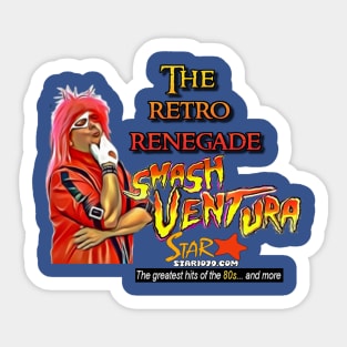 Smash Ventura - Retro Renegade Sticker